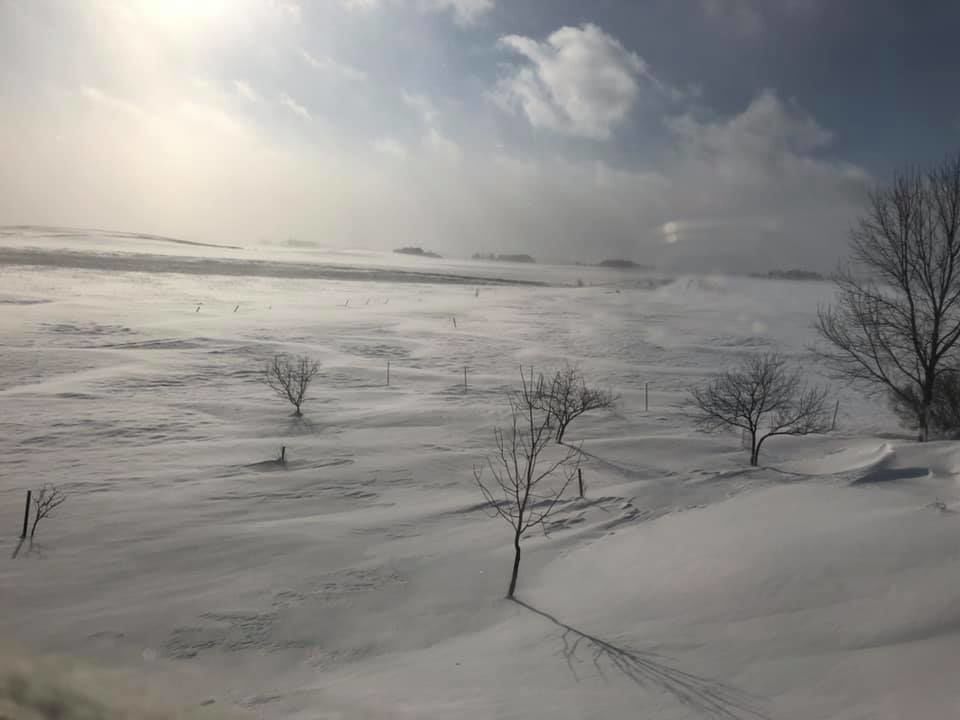 Snow drift